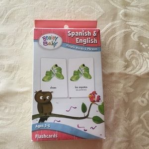 Brainy Baby Spanish and English Flashcards
